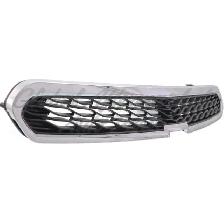 Chevrolet Spark 2013-2015 Grille Upper Matt Black W/Chrome - Photo 3