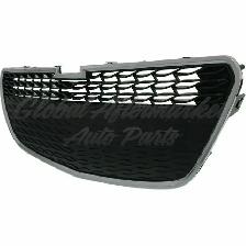 Chevrolet Spark 2013-2015 Grille Lower Matt Black W/Chrome - Photo 2