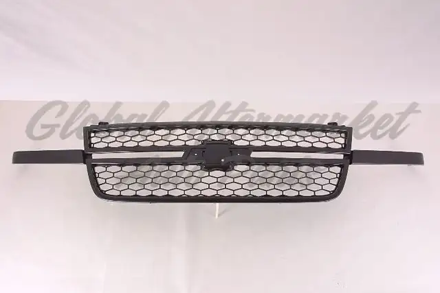Chevrolet Pickup Chevy Silverado Hybrid 2005-2007 Grille Black