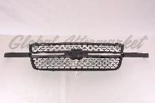 Chevrolet Pickup Chevy Silverado Hybrid 2005-2007 Grille Black