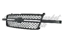 Chevrolet Pickup Chevy Silverado Hybrid 2005-2007 Grille Black - Photo 2