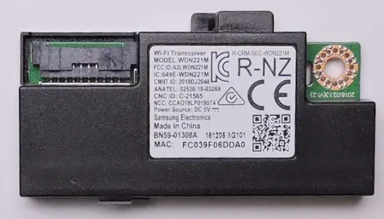 Samsung WIFI Board BN59-01308A