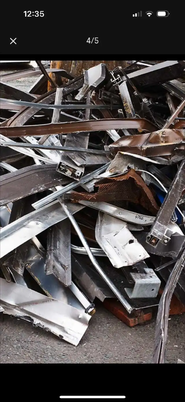 Fast Scrap metal pick up!
