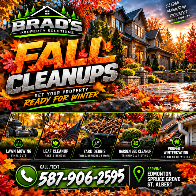FALL YARD CLEANUP & PROPERTY WINTERIZATION