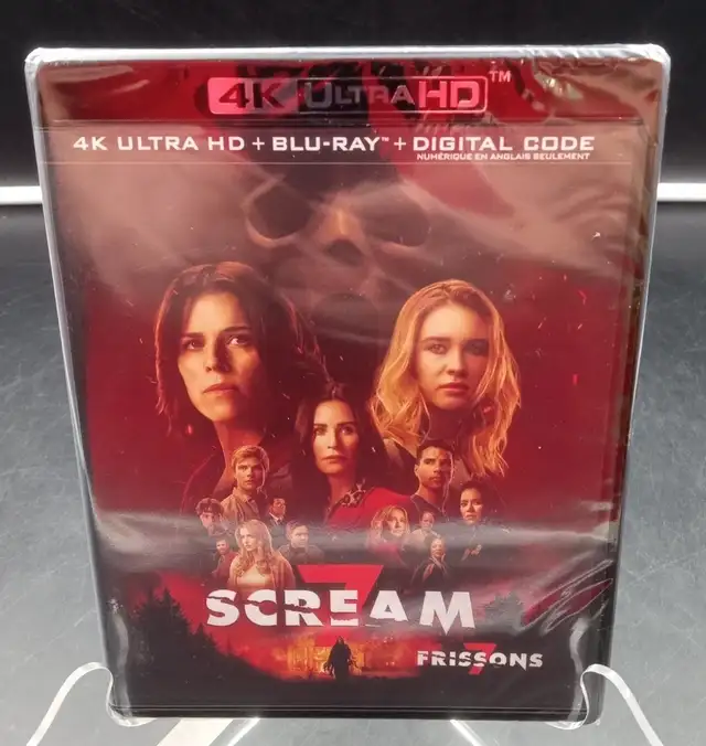 Scream 7 — 4K Ultra HD   Blu-ray   Digital Code — Brand New Seal