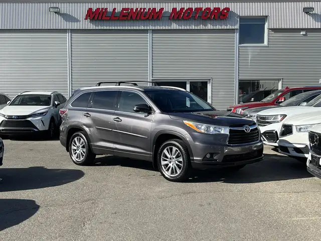 2015 Toyota Highlander XLE AWD/NAVI/B-CAM/SUNROOF/LEATHER/8-PASS
