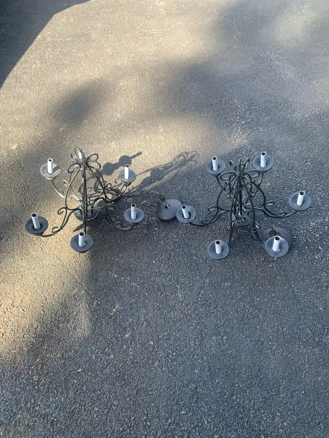 two chandeliers / 25 each