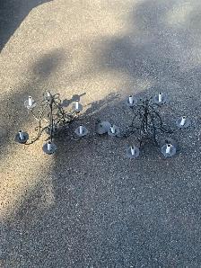 two chandeliers / 25 each