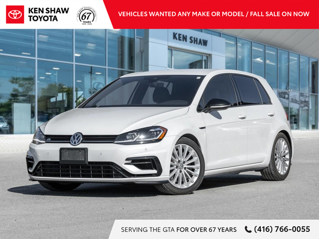 2019 Volkswagen Golf R 2.0 TSI NAVIGATION / LEATHER / 2 SETS...