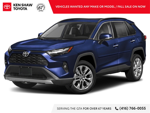2024 Toyota RAV4 Limited SOFTEX SEATS / SUNROOF / PUSH BUTTON...