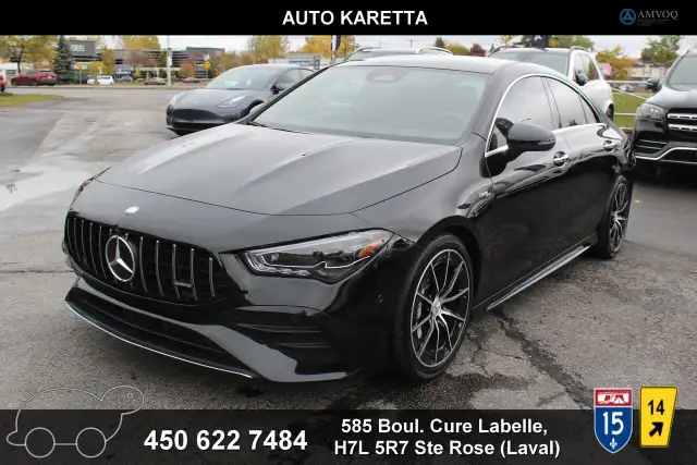 2025 Mercedes CLA35  Amg sport Night Pack awd panoramic navi led