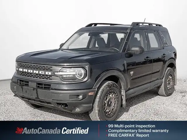 2023 Ford Bronco Sport Badlands 4x4 Sunroof Nav Heated Leather