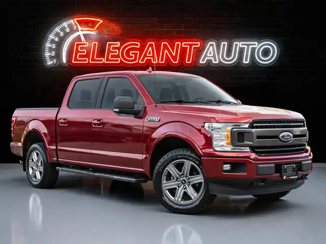 2018 Ford F-150 4WD|SUPER CREW|SPORT|NAV|BACKUP|HEATED SEATS|ROO