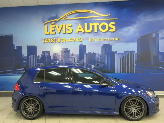 VOLKSWAGEN GOLF R 2016 DSG 2.0L TURBO 292HP AWD / CUIR NOIR / GP
