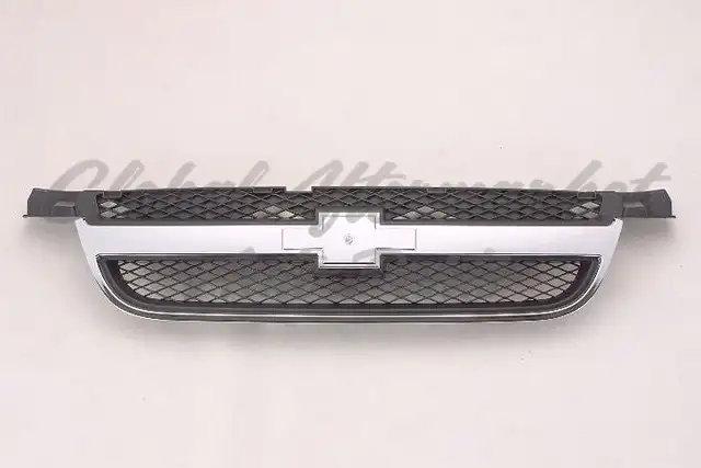 Chevrolet Aveo Sedan 2007-2011 Grille Chrome/Black