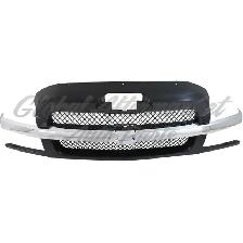 Chevrolet Avalanche 2002-2006 Grille Black W/Chrome Molding - Photo 4