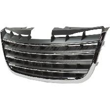 Chrysler Town And Country 2008-2010 Grille Chrome/Dark Gray - Photo 4