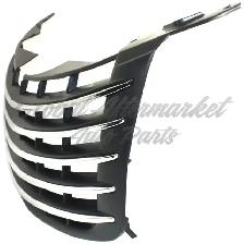 Chrysler Pt Cruiser 2006-2010 Grille Primed Black W/Chrome - Photo 4