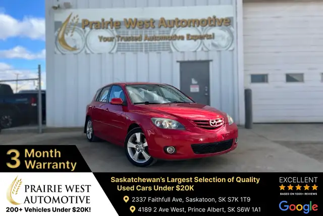 2006 Mazda Mazda3 Sport | Sunroof | Heated Seats