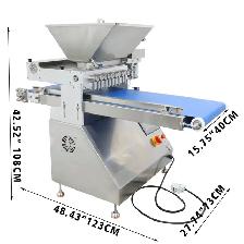 Semi-Auto Gummy/chocolate pouring machine 20L Hopper 220v 134097