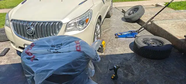 Tire swap at your home!