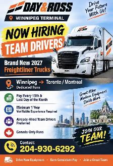 Class-1 Driver Canada Only Team