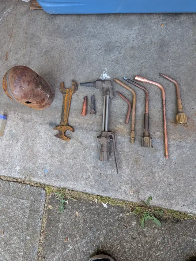 Oxy/acetylene torch kit
