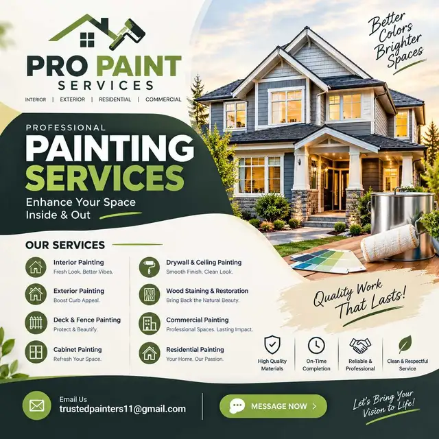 The Residential & Commercial Site Paint Services