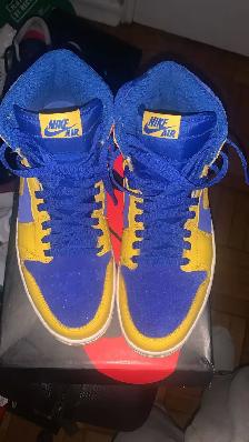 Jordan 1  OG Retro Blue and Yellow