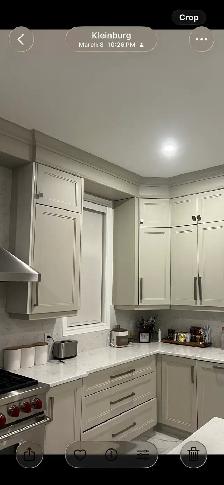 kitchen cabinet refacing- New Doors,  Half the Cost of the Reno