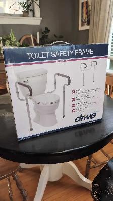 Toilet Seat Safety Rail System