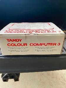 Antique Tandy 128 colour 3 computer
