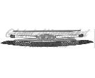 Ford Focus 2008-2011 Grille Chrome/Black