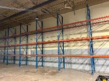USED Teardrop Style Pallet Racking