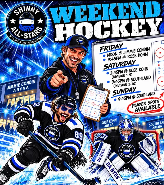 shinny / hockey