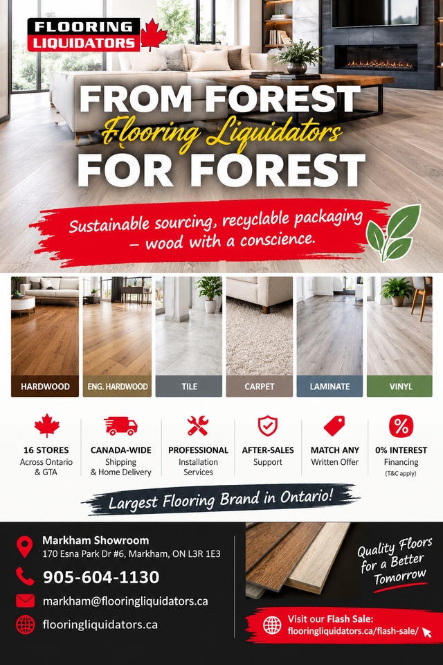 Flooring Liquidators Markham | Hardwood, Vinyl, Laminate, Tile &