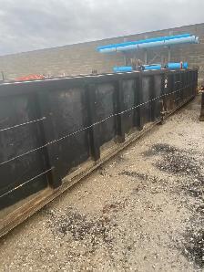 2 20-foot/yard roll off bins w dump truck gates, $6,000 each - Photo 3