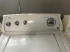 Laveuse sécheuse traditionnelles blanches Whirlpool - Photo 2