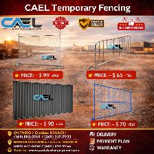 New CAEL Fence Panels – Temporary, Privacy & Chain Link