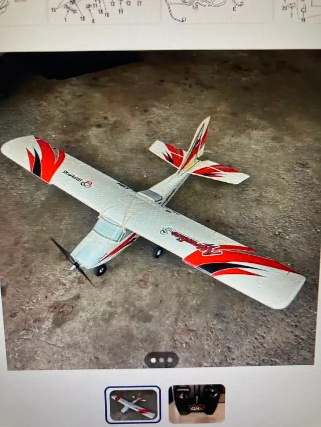 Apprentice S, RC Aircraft with Safe/AS3X, very good condition