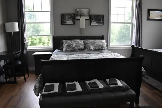 BIRD’S EYE VIEW – Spacious Furnished Room with Private Bath