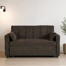 Brand New Brown Sofa Bed With USB Charging Ports Big Sale - Photo 2