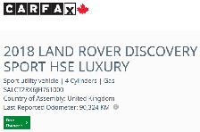 2018 Land Rover Discovery Sport HSE Luxury 4WD-ONE OWNER-CERTI - Photo 2