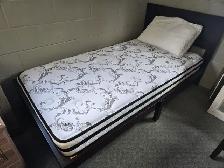 New Single Platform Bedframe with Mattress