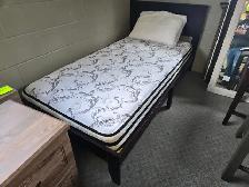 New Single Platform Bedframe with Mattress - Photo 5
