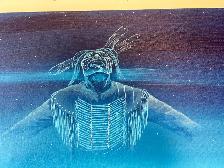 authentic painting from a late Cree artist - Photo 3