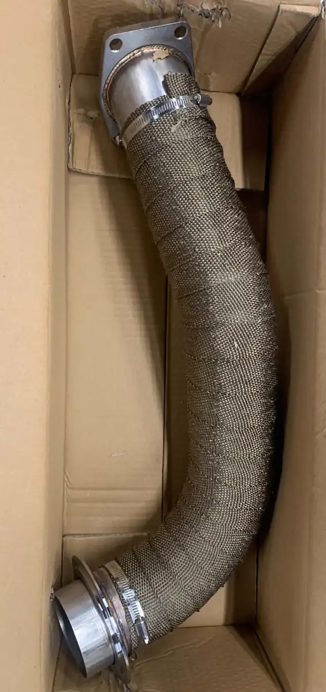 Downpipe P/N EP-GM-17-DP for 6.6L Duramax L5P 2017-2023 GMC