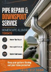 Gutter and Downspout Pipe Repair - Photo 2