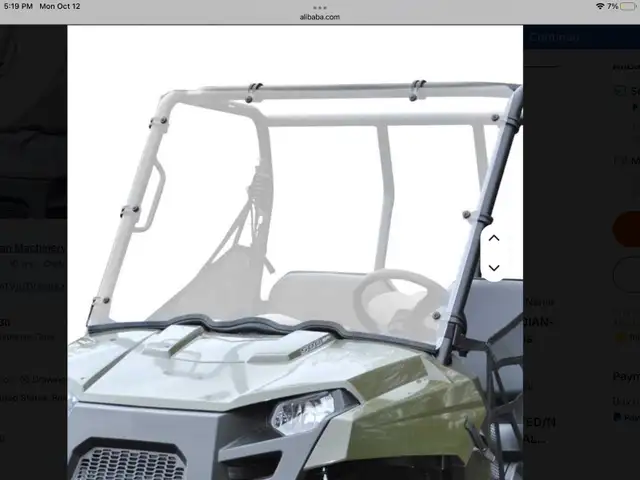 Polaris Ranger Windshield Full Poly 2010-2014 New in Box