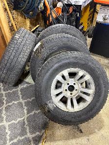 Wrangler 16" All Season tires with rims